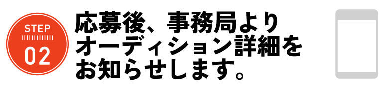 応募の流れ
